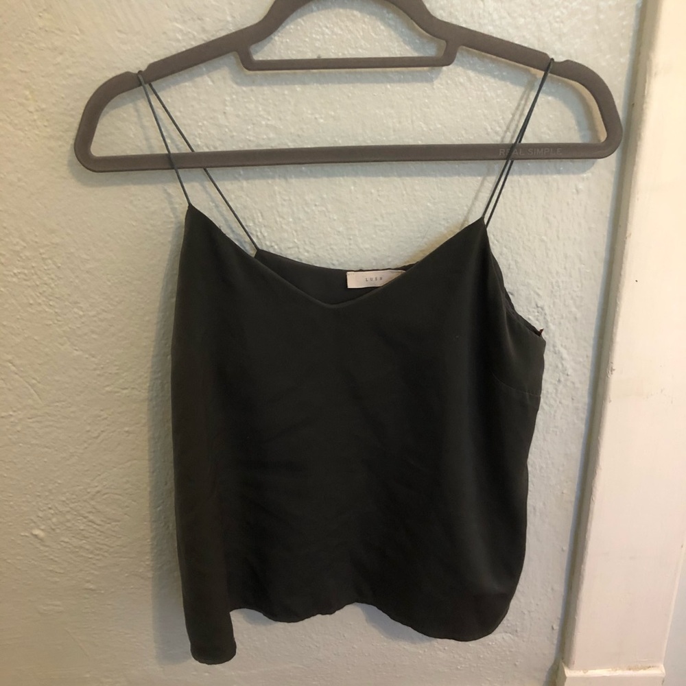 Lush green tank top